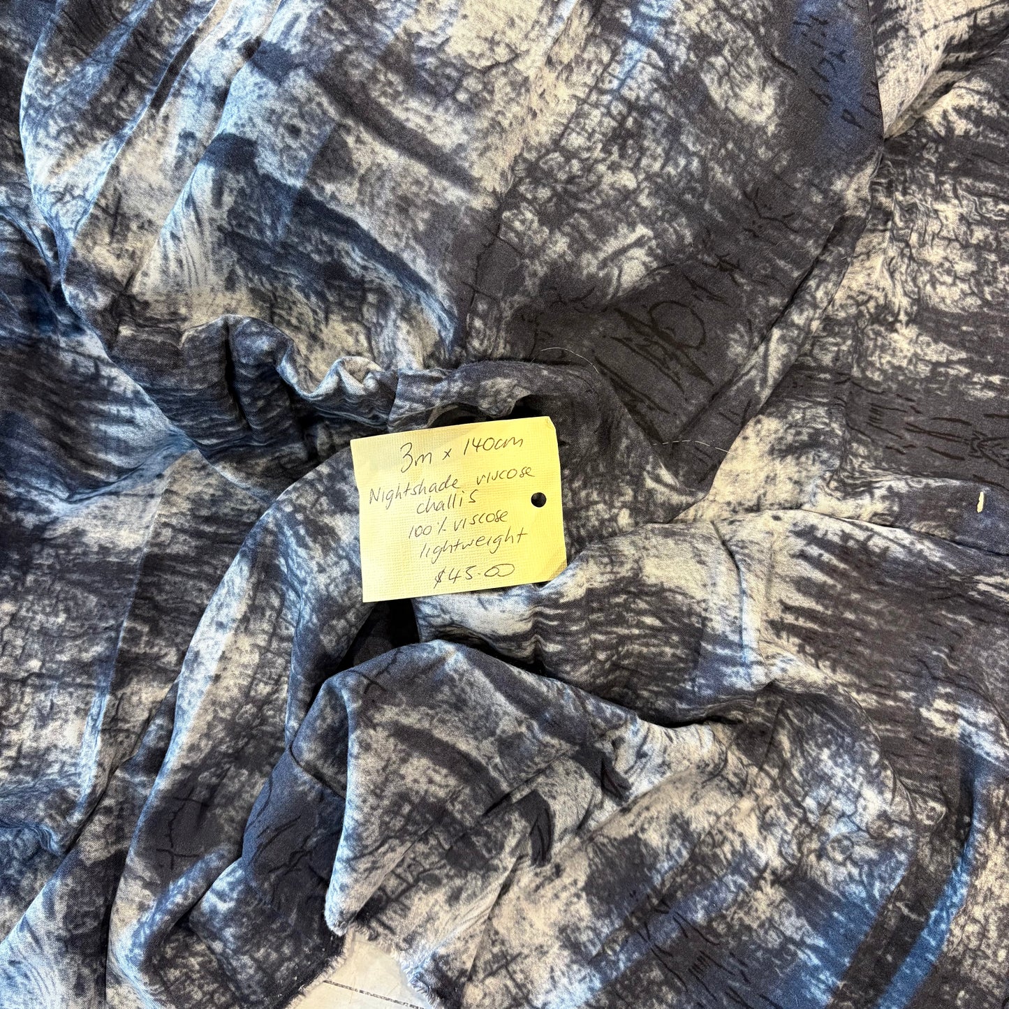 3m Nightshade Viscose Challis