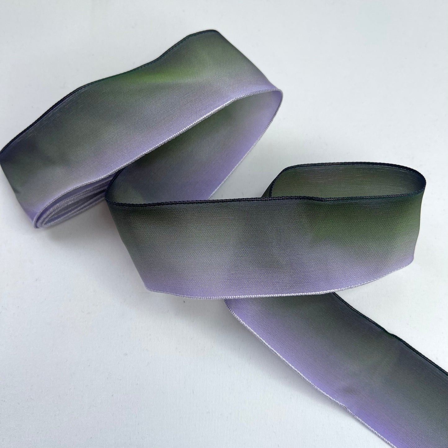 3mtrs Lavender Fields Ombré French Wired Taffeta Ribbon