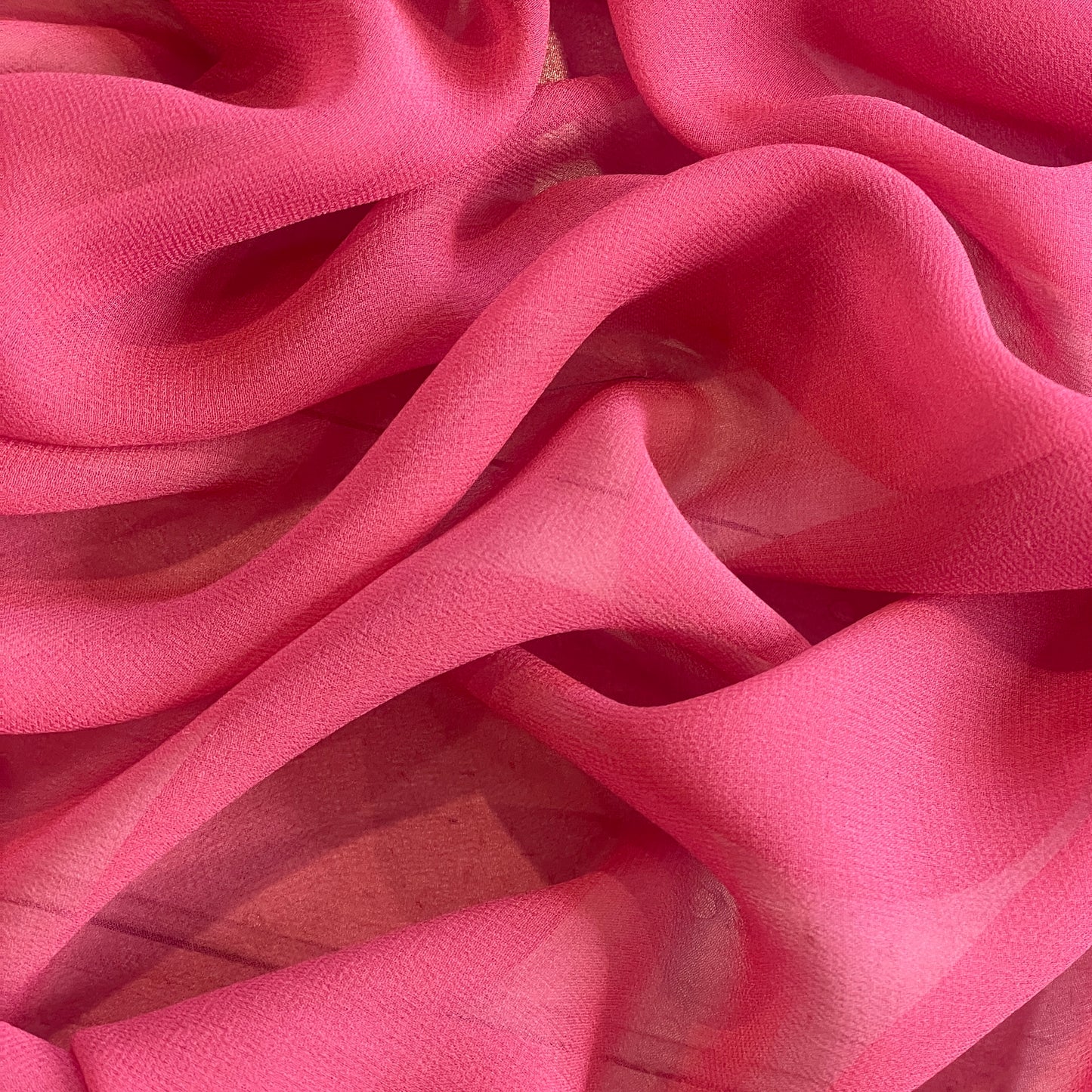 Sienna rose Silk Chiffon