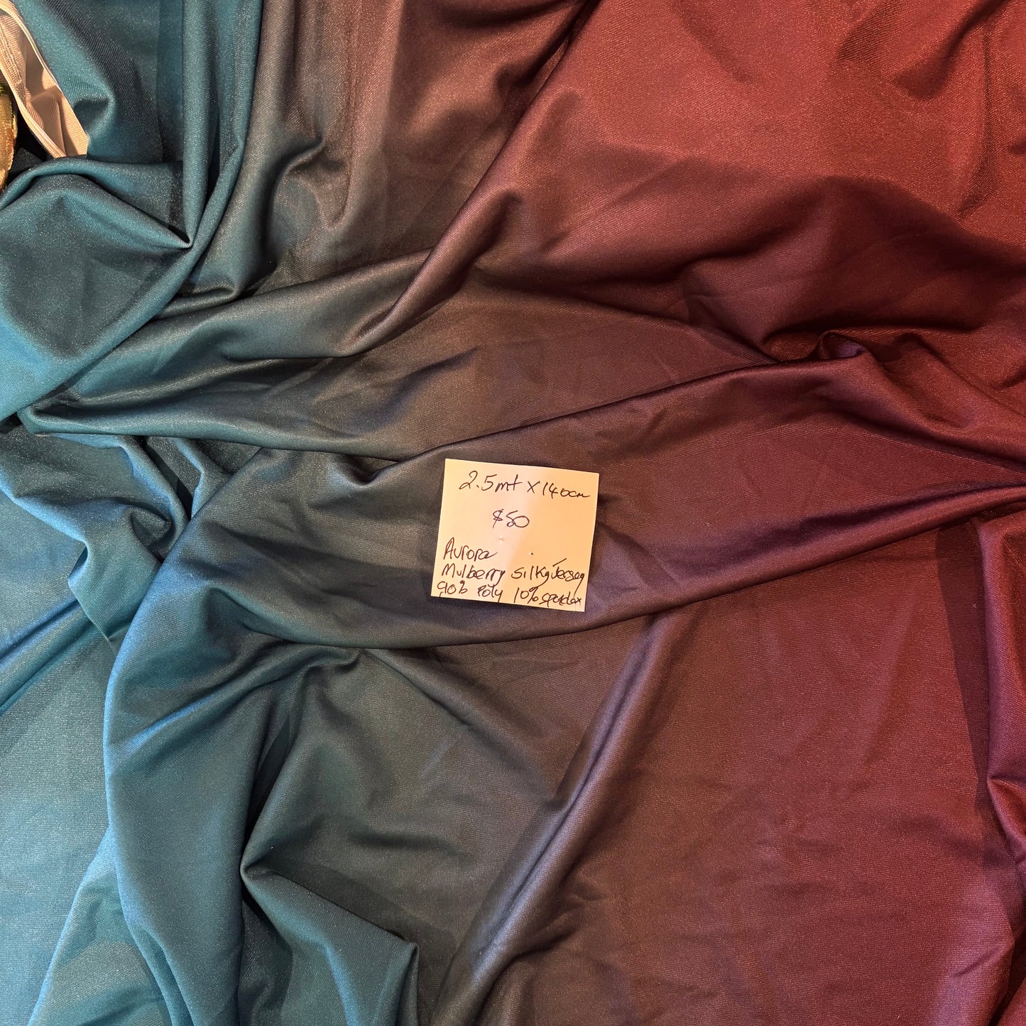 2.5m Aurora Mulberry Slinky Jersey