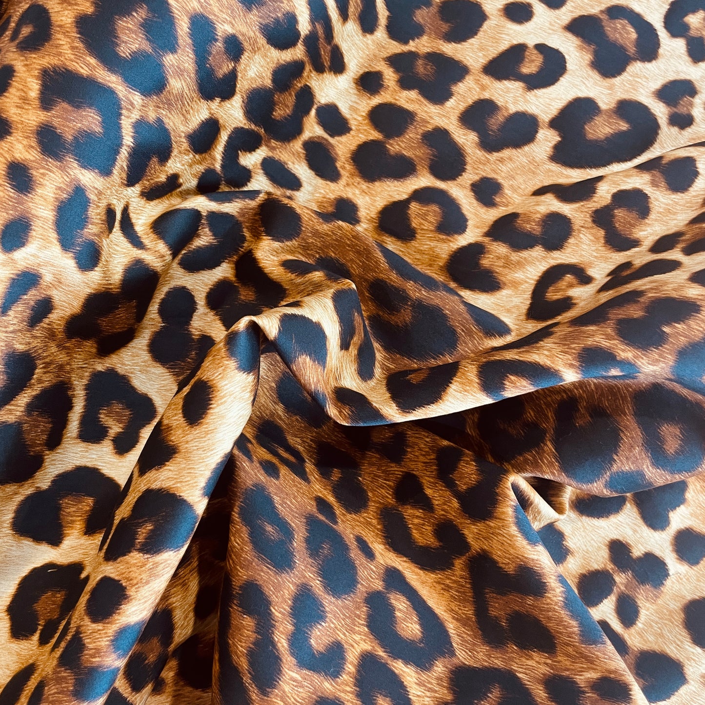 Leopard parade Cotton lawn