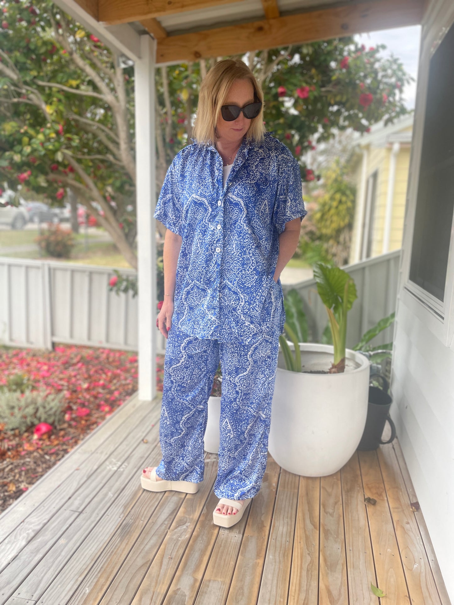 Maker society Iris set kit Arizona linen