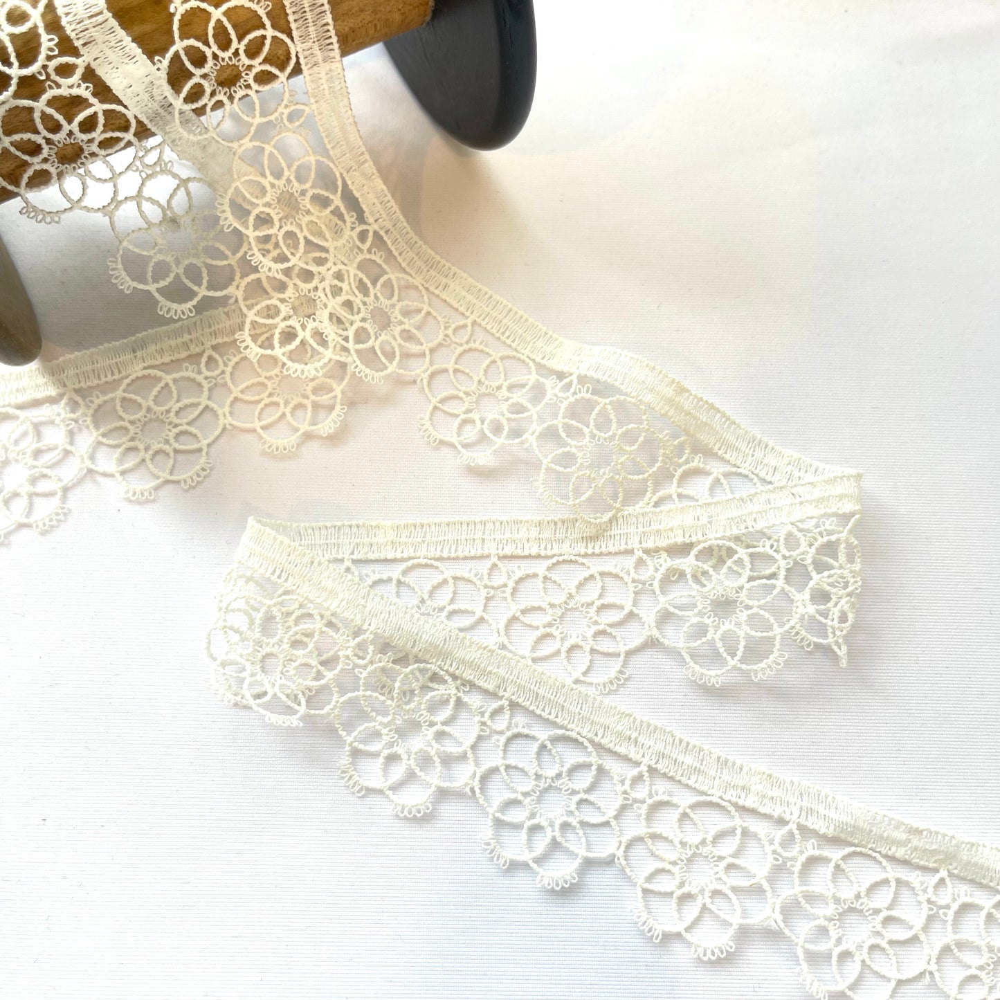 Angel Bloom White Edging Lace