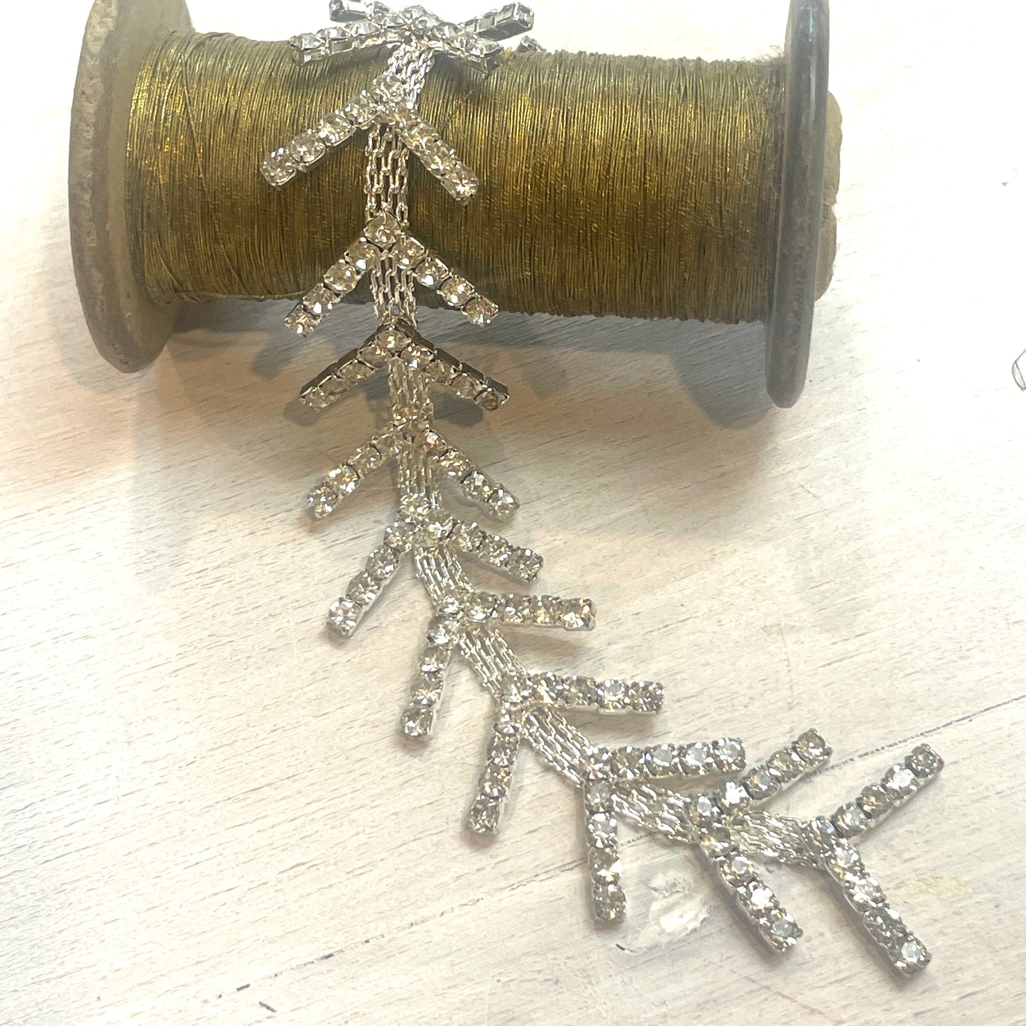 14cm Diamonte Trim Piece