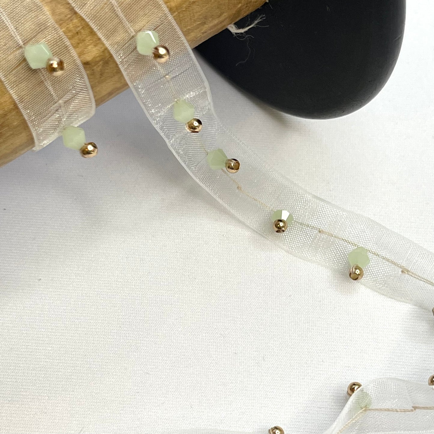 Sea Glass Small Beaded Trim