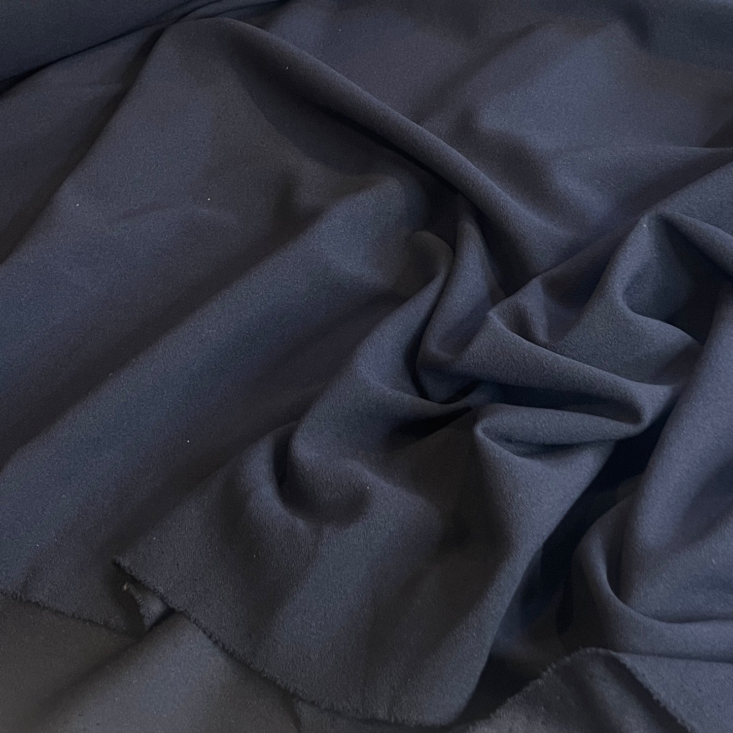 Navy crepe jersey