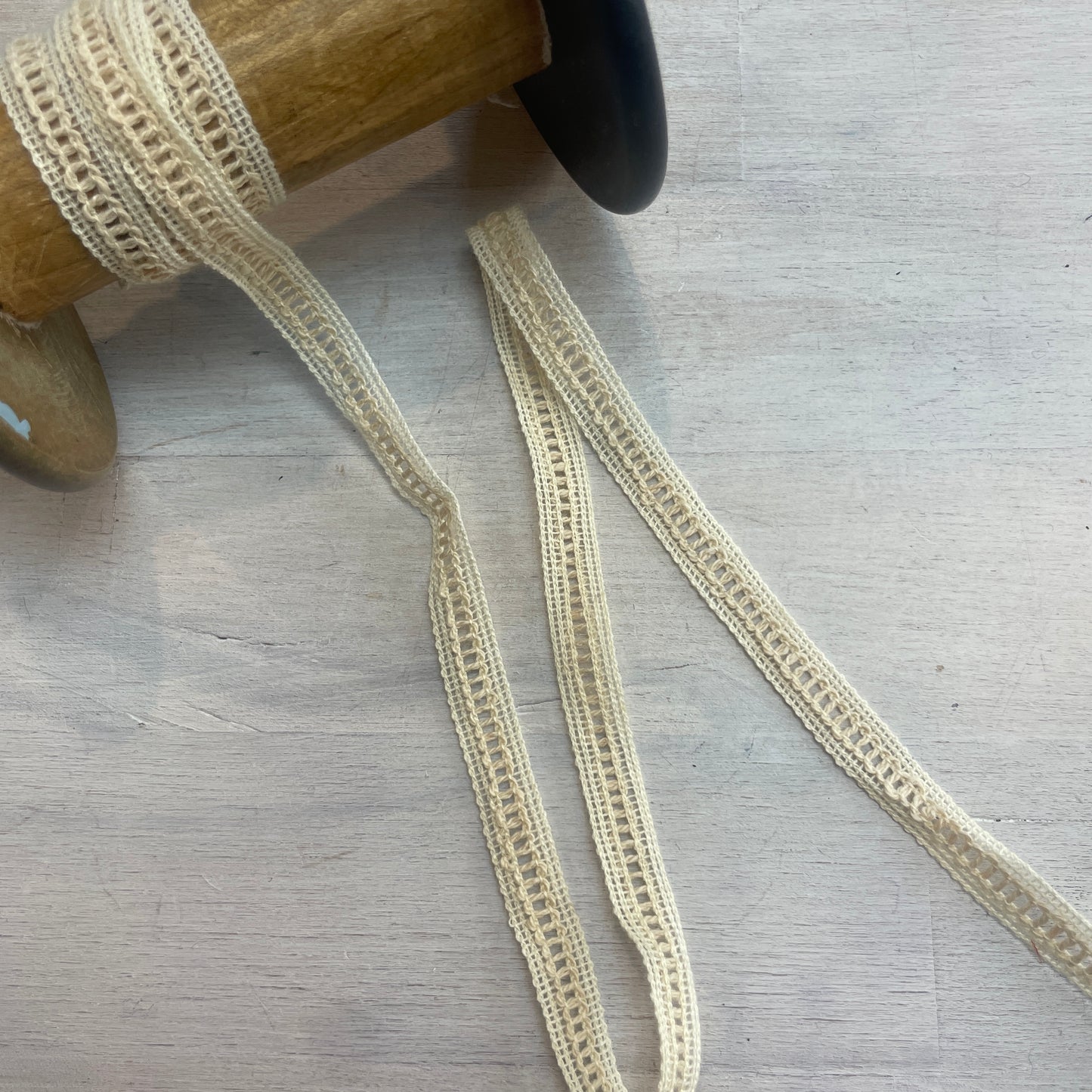 milla cream cotton insertion