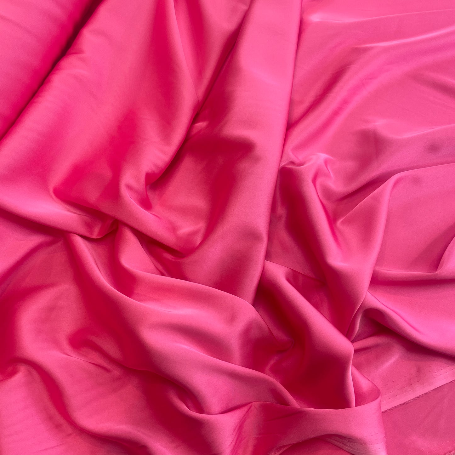 lipstick pink Lightweight Stretch Satin