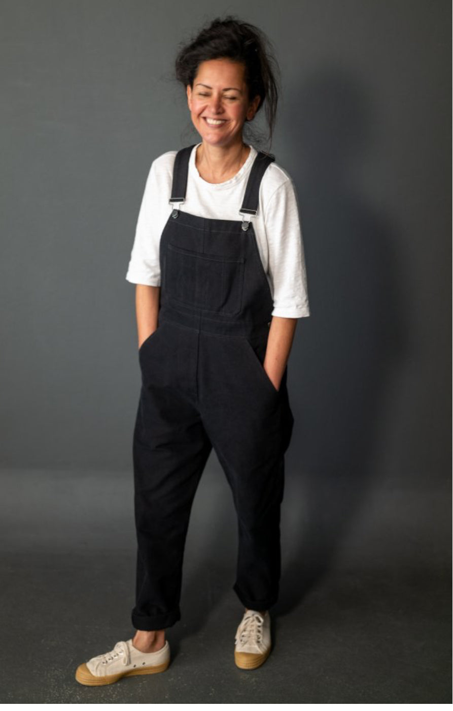 Merchant and Mills Harlene overalls paper pattern