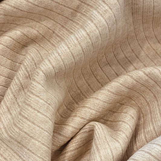 Blush ribbed lightweight jumper knit