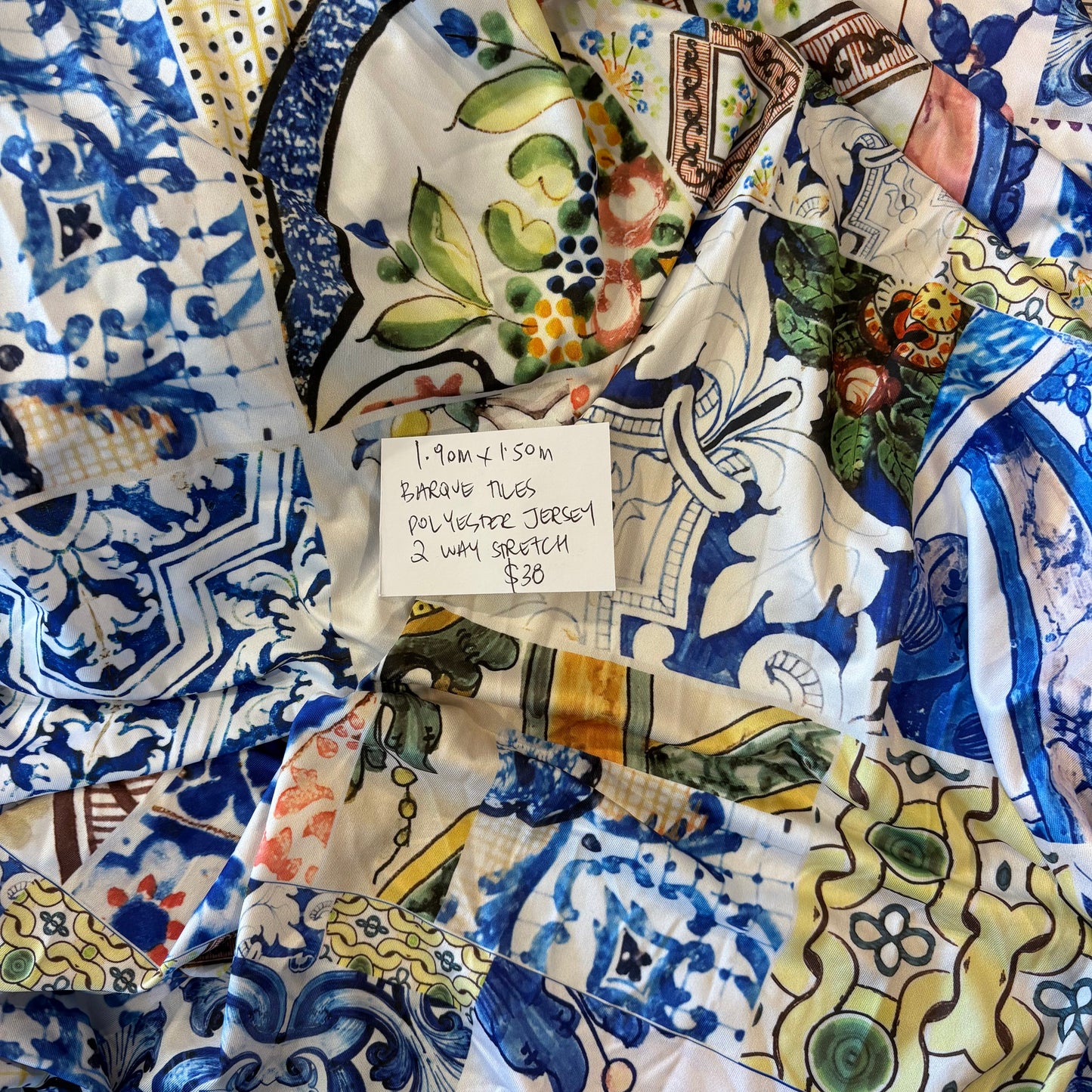 1.90m Barque Tiles Jersey