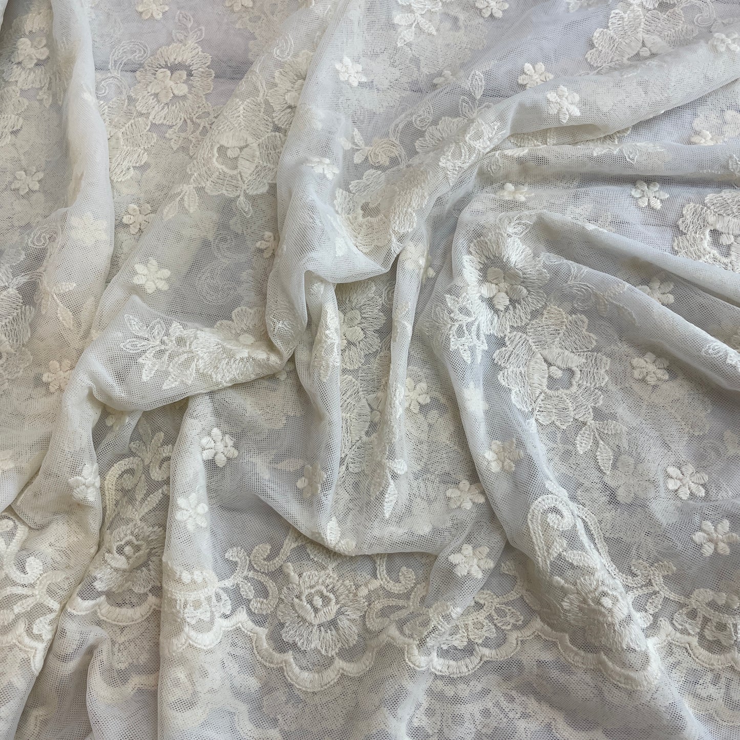 Karma cotton embroidered mesh *second