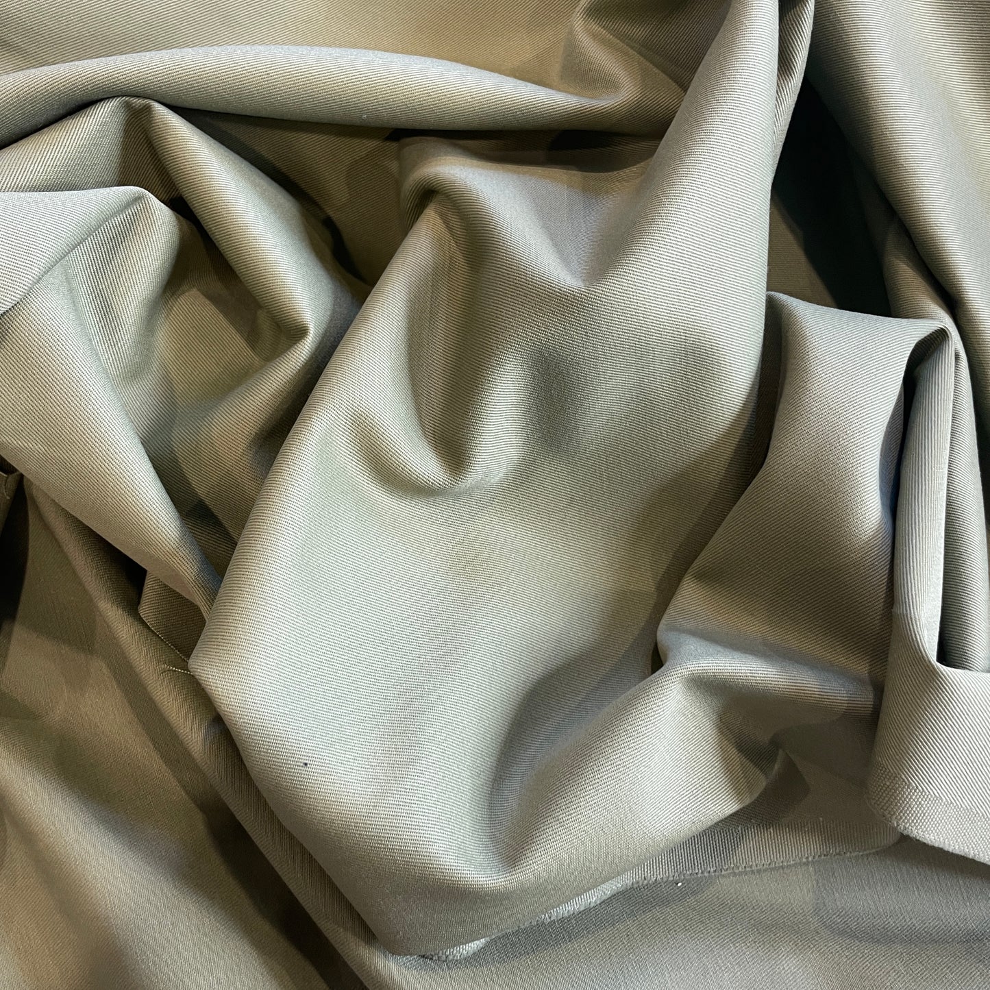 Khaki cotton drill