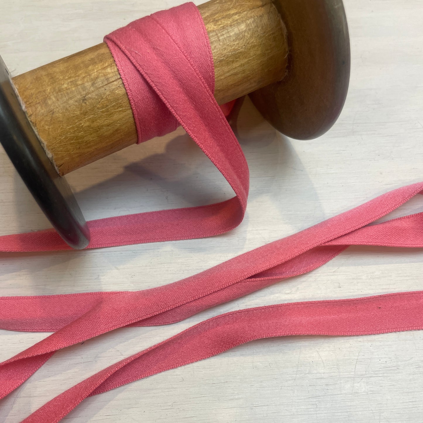 Rasberry sorbet double sided de lustred satin fashion quality ribbon