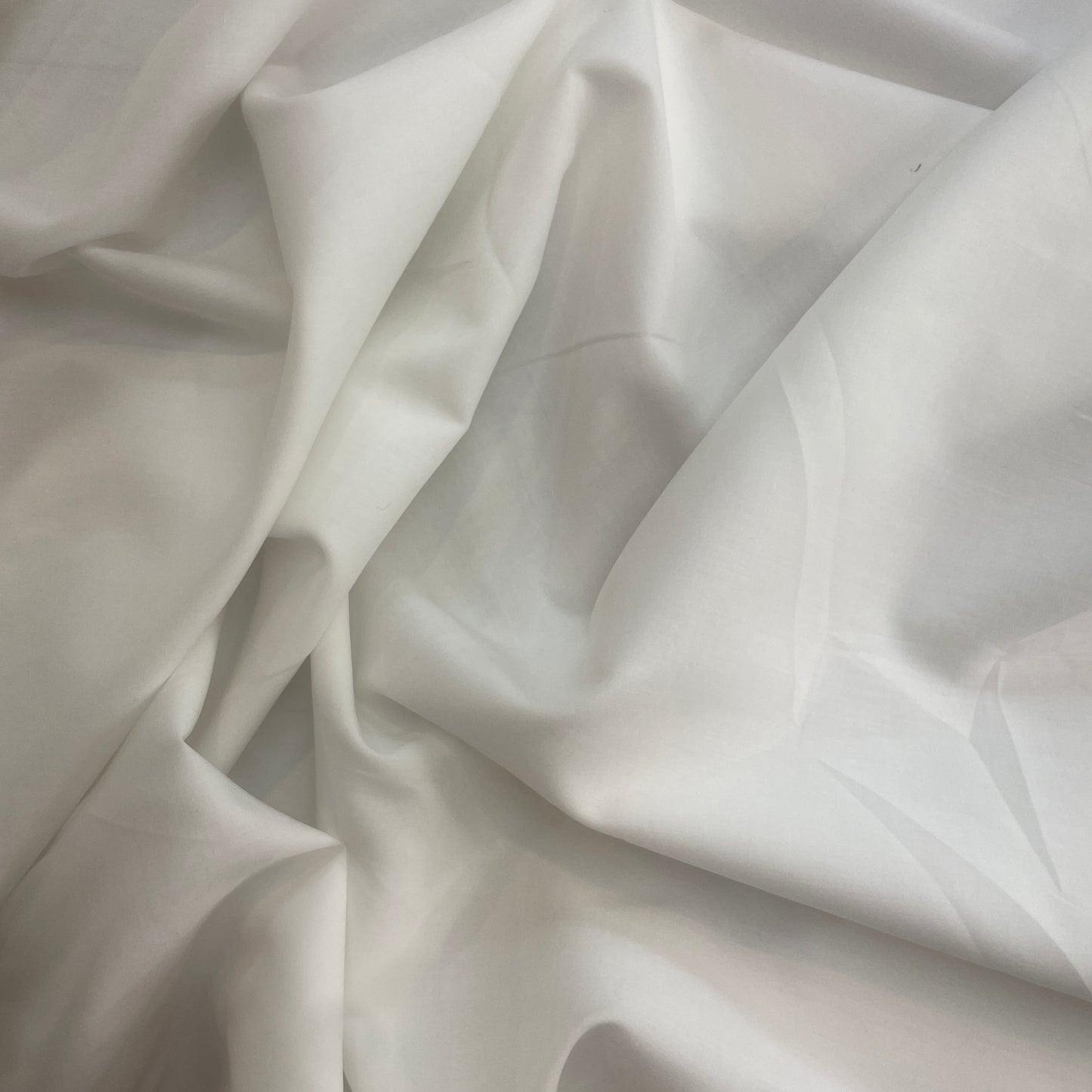 Feather white cotton lawn