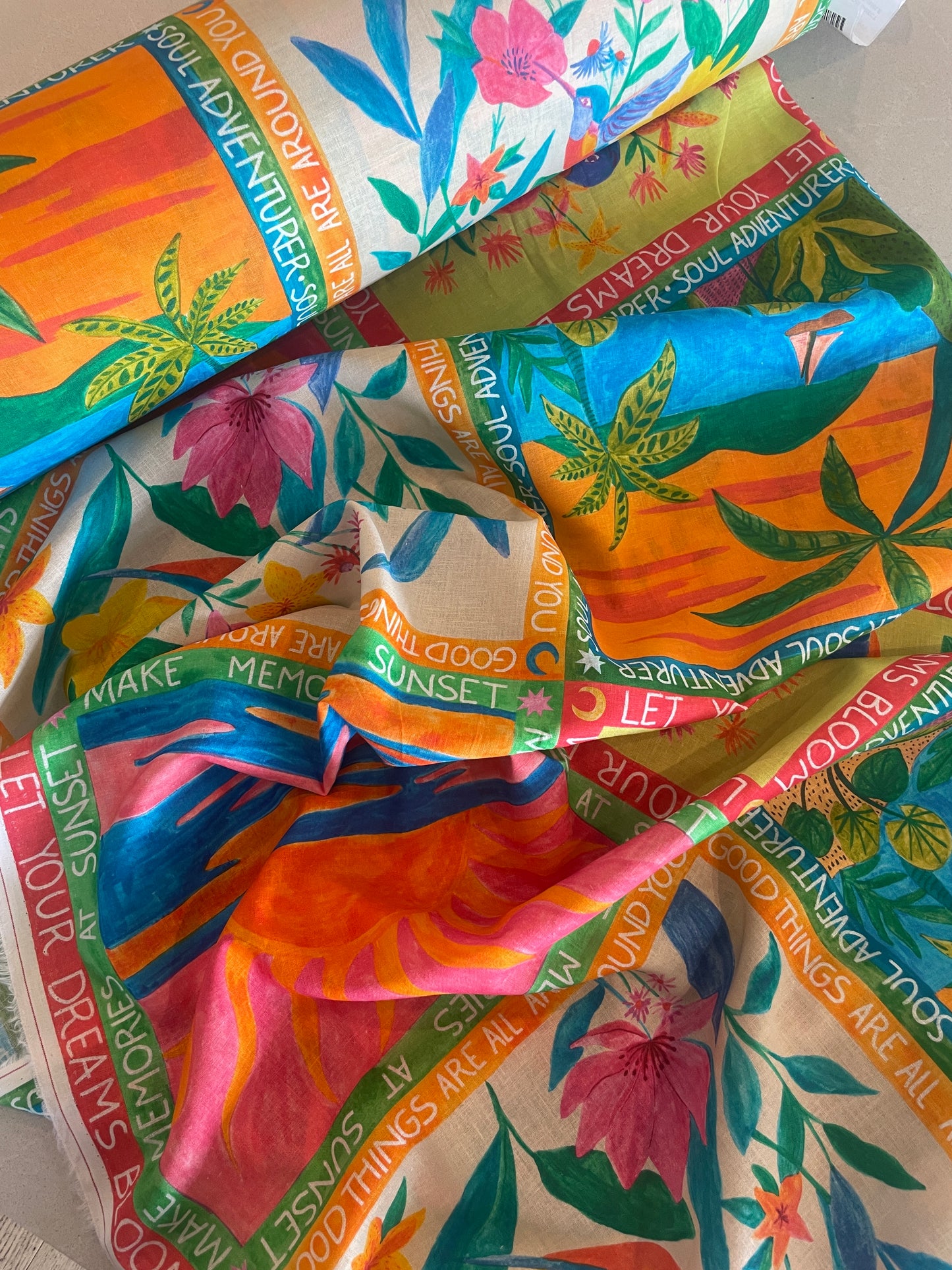 Puerto Rico linen viscose