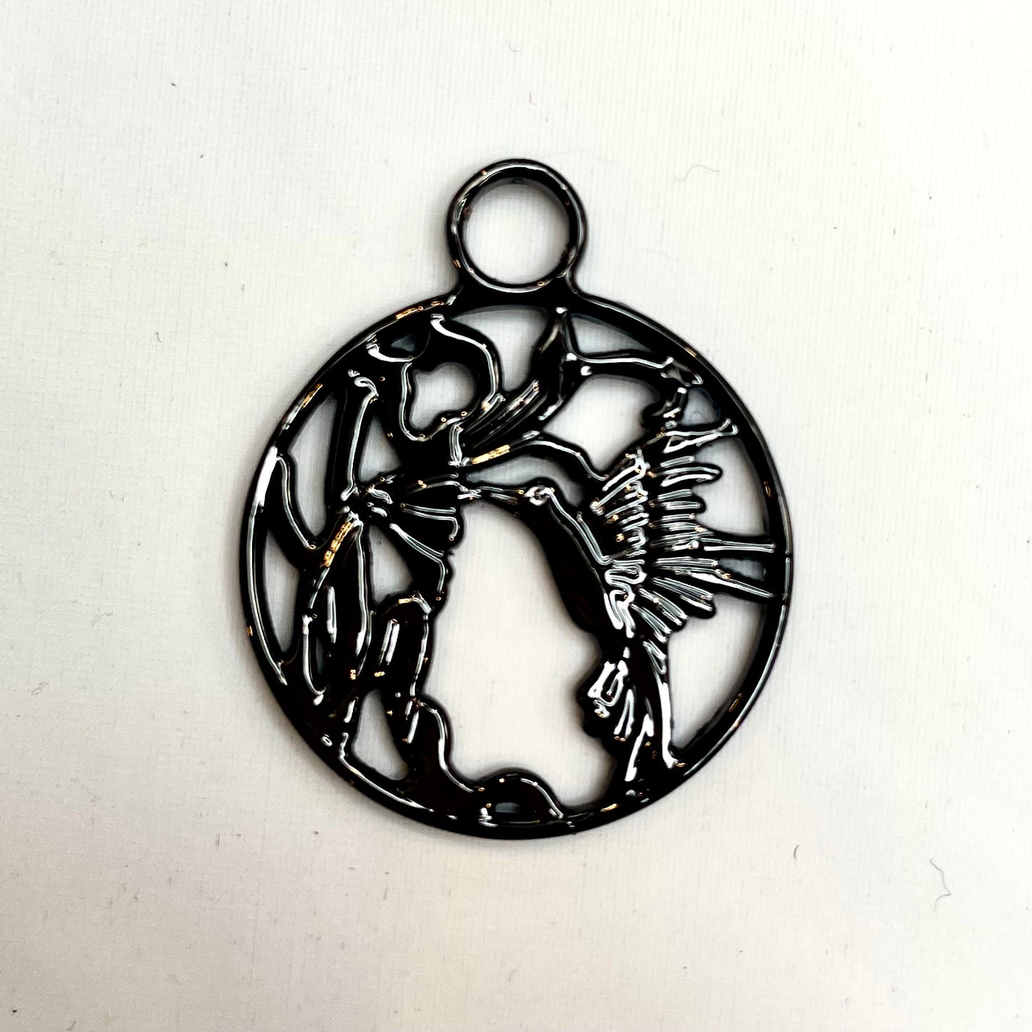 Fluttering Bird Large Charm