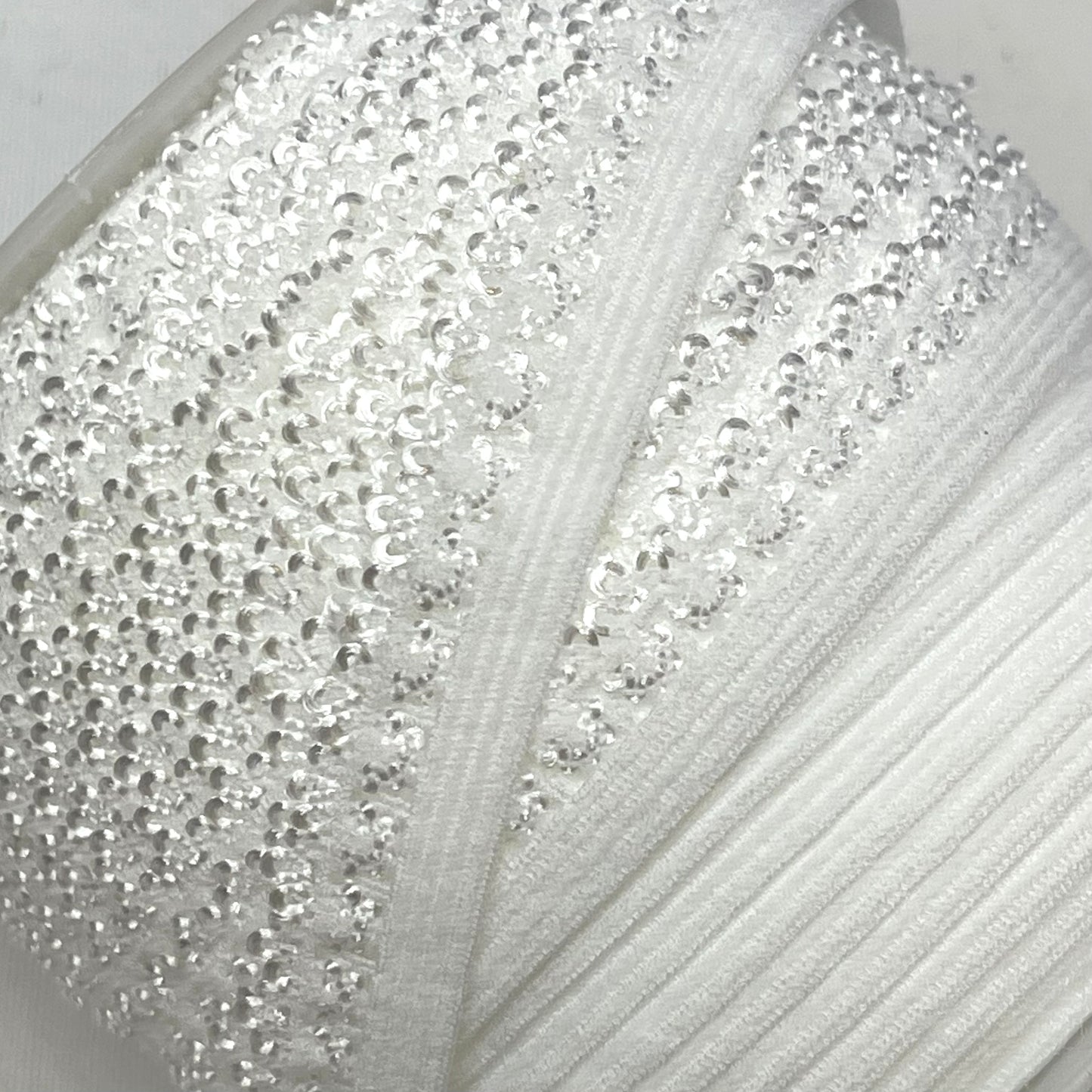 White Crown Edge Picot