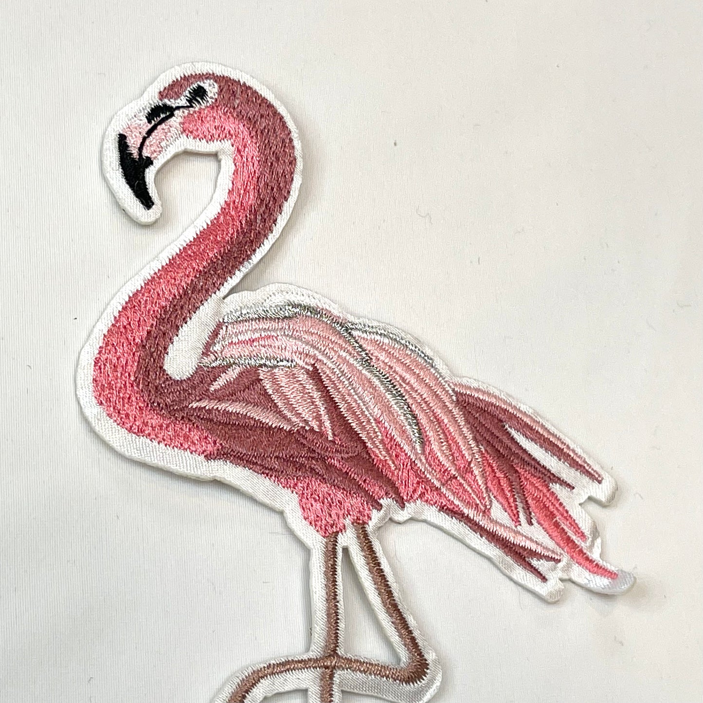 Flamingo (right facing) Iron-On Motif