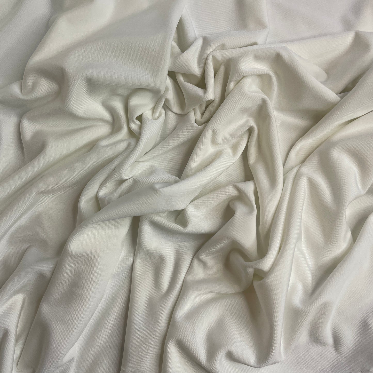 milk white polyester Jersey