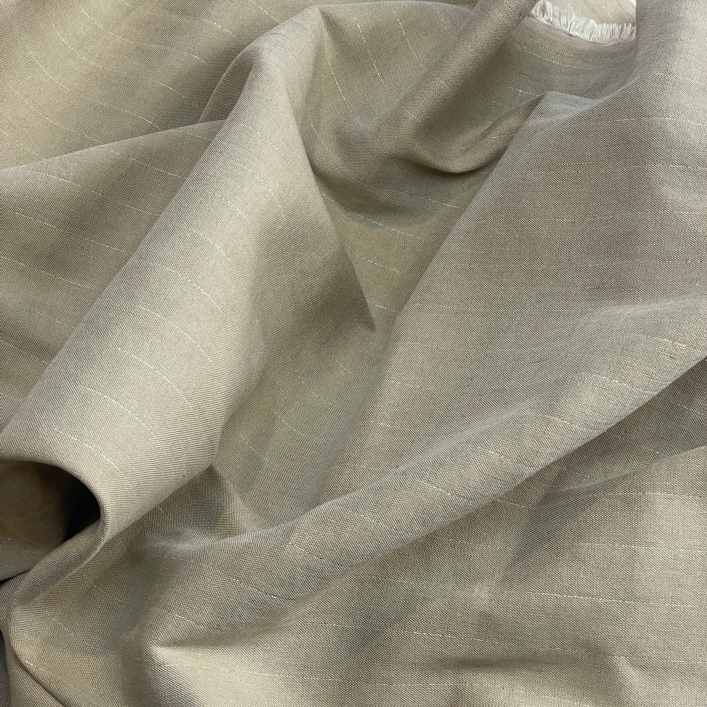 Biscotti pinstripe linen viscose suiting