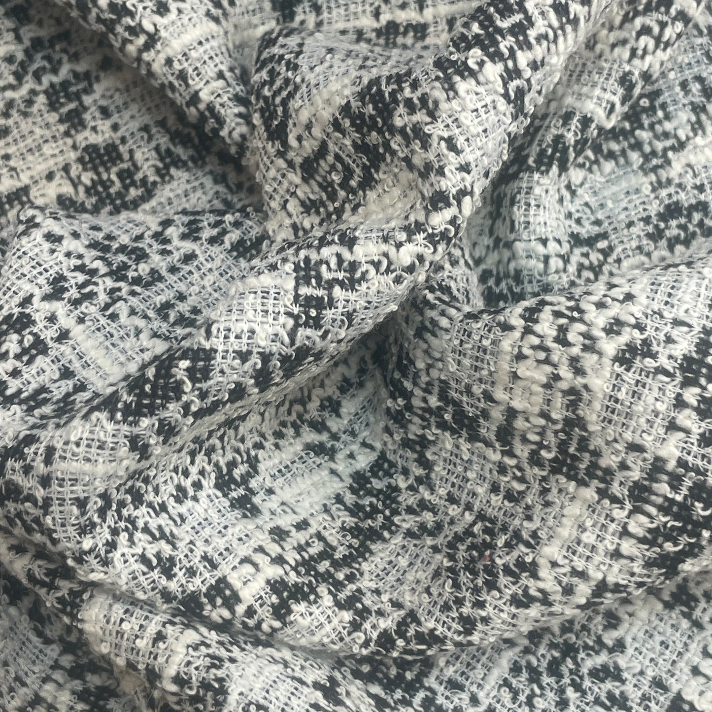 Halifax fleck check knit