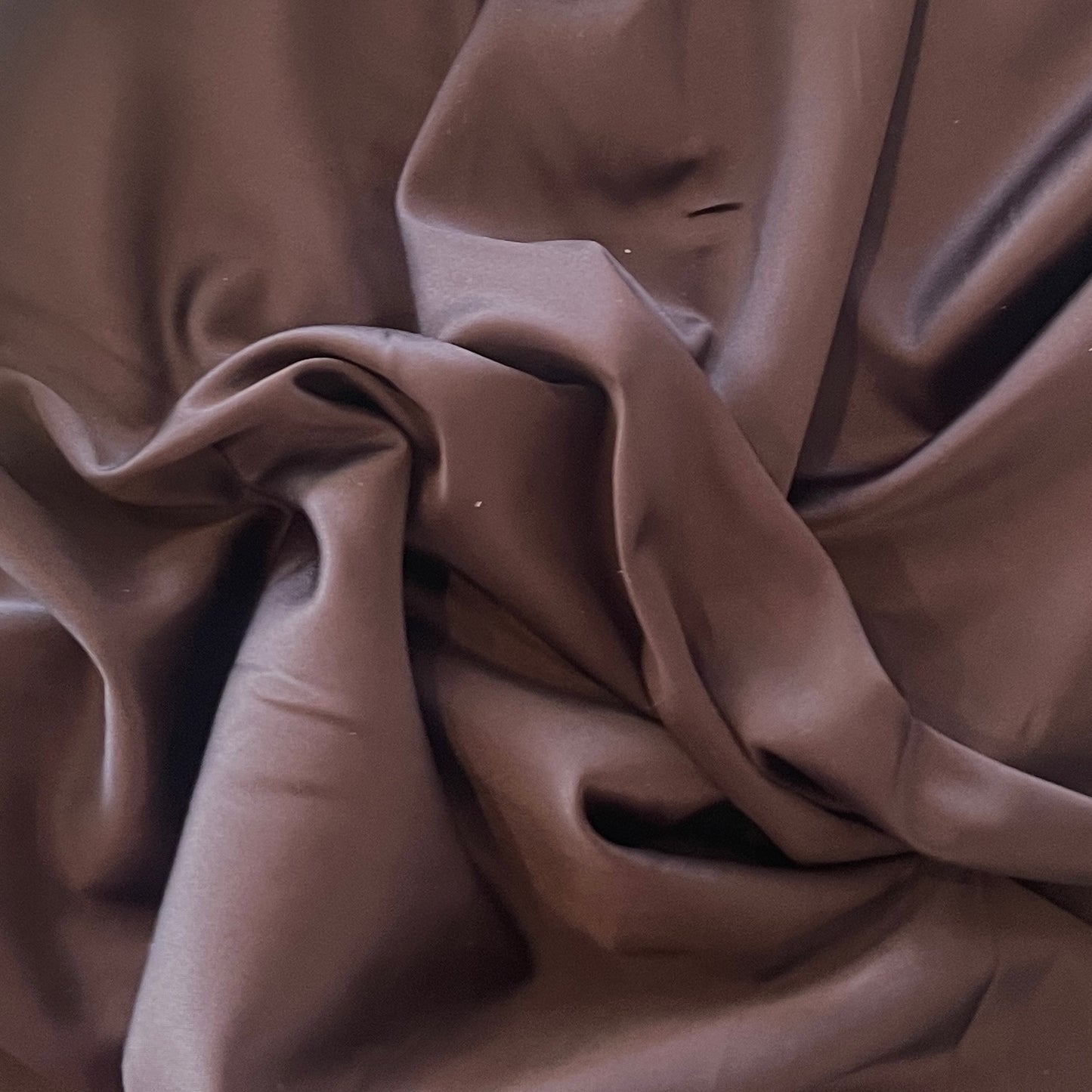 3m chocolate stretch satin
