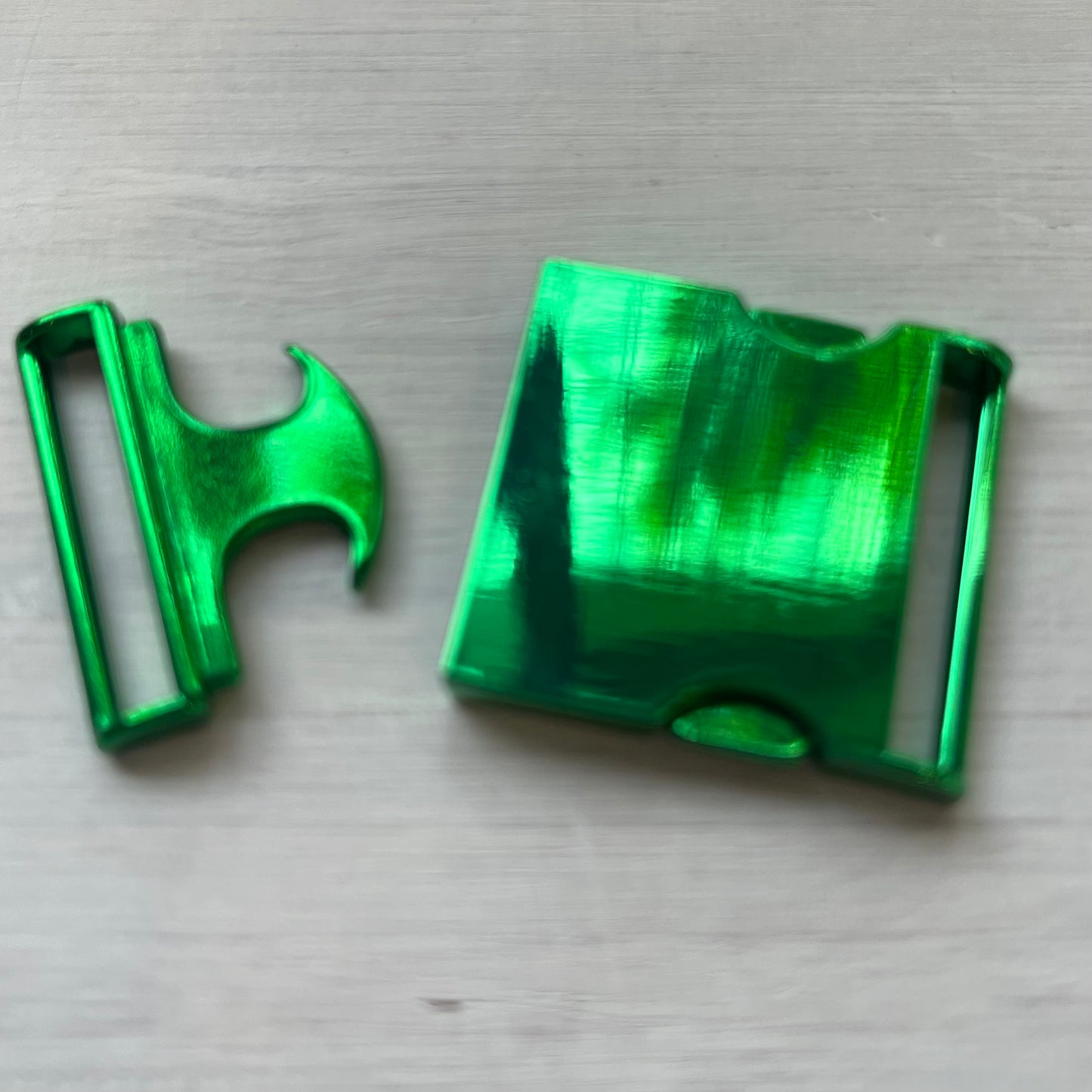 Metallic Green Buckle