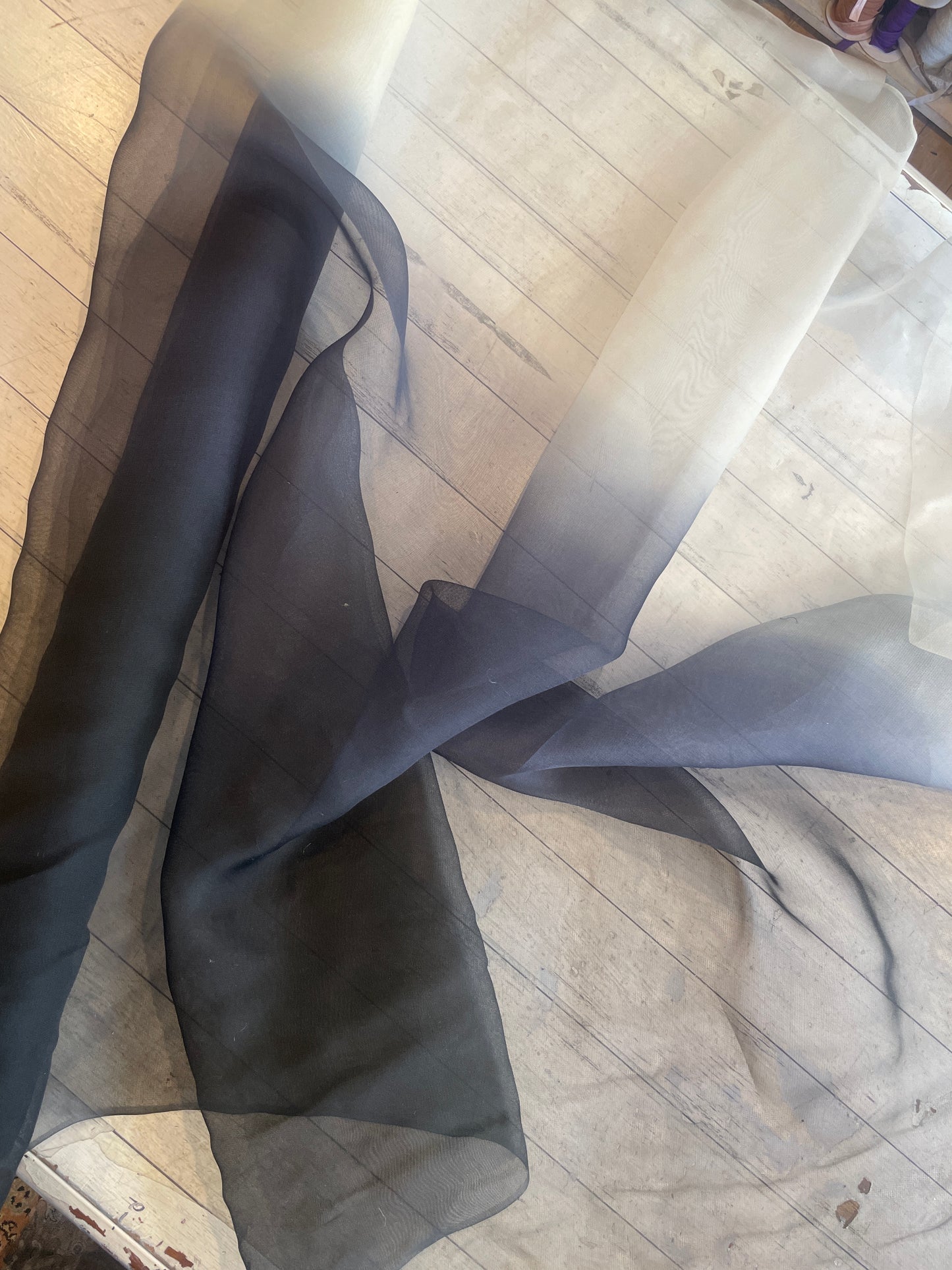 Ombre shadows gauze