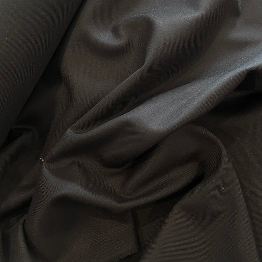 Scout black bamboo Stretch Suiting