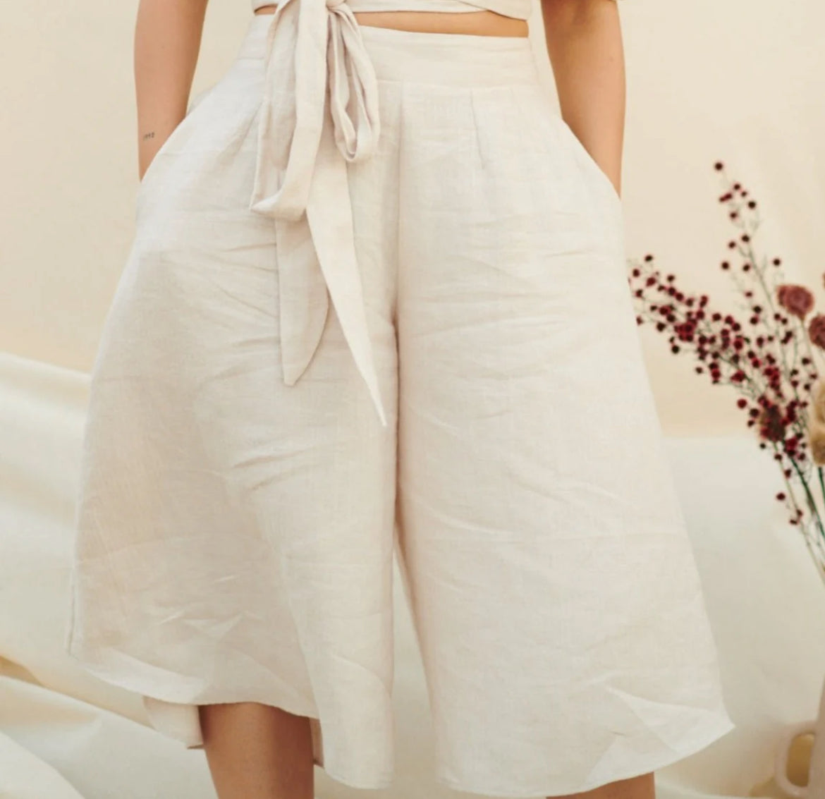 Stitched for good Chorizema culottes paper pattern