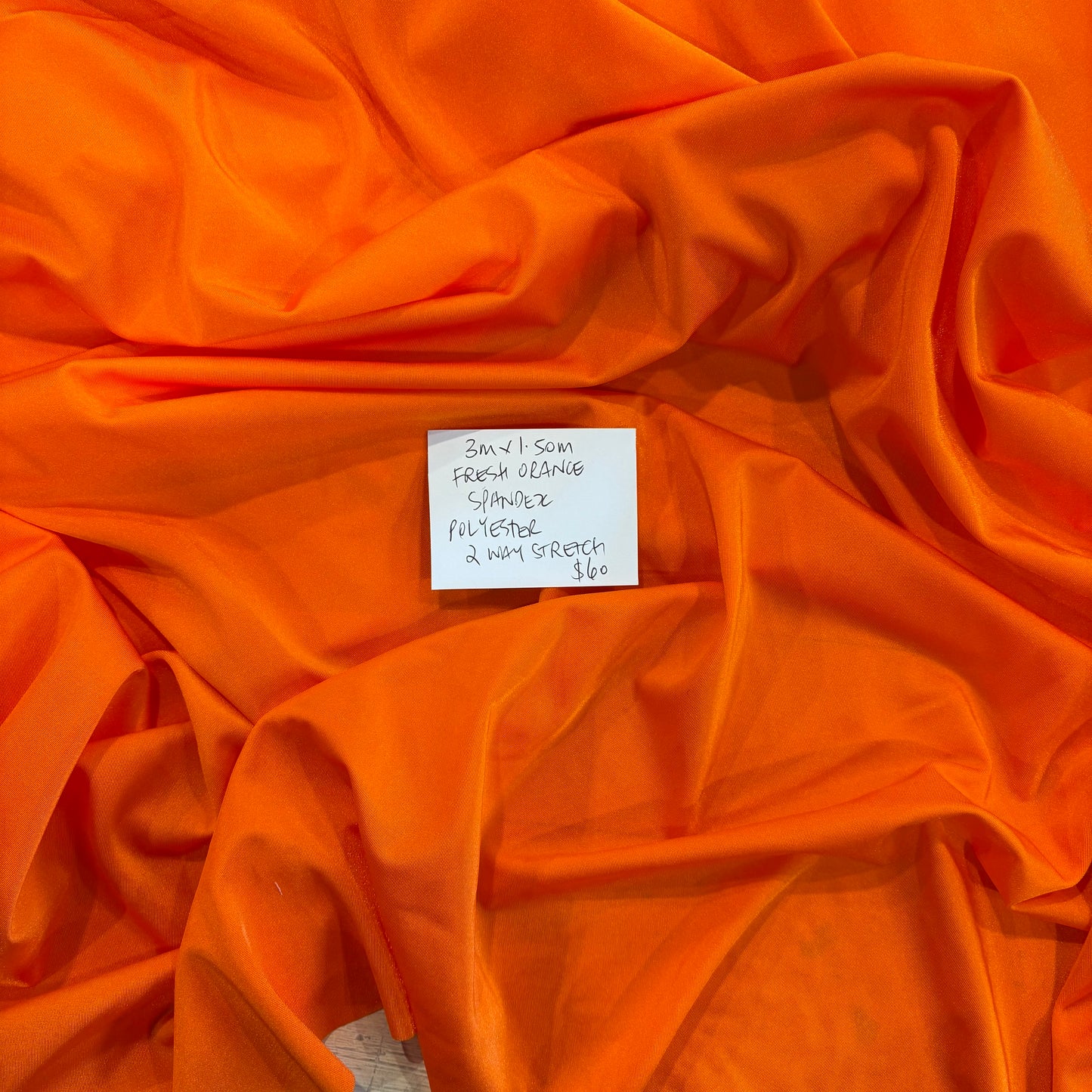 3m Fresh Orange Spandex
