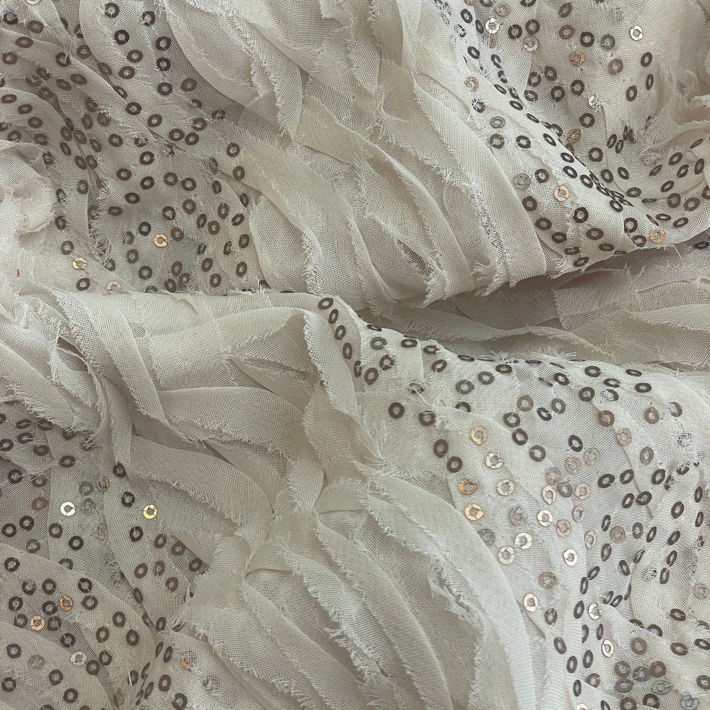 Lola pearl textured sequin Georgette