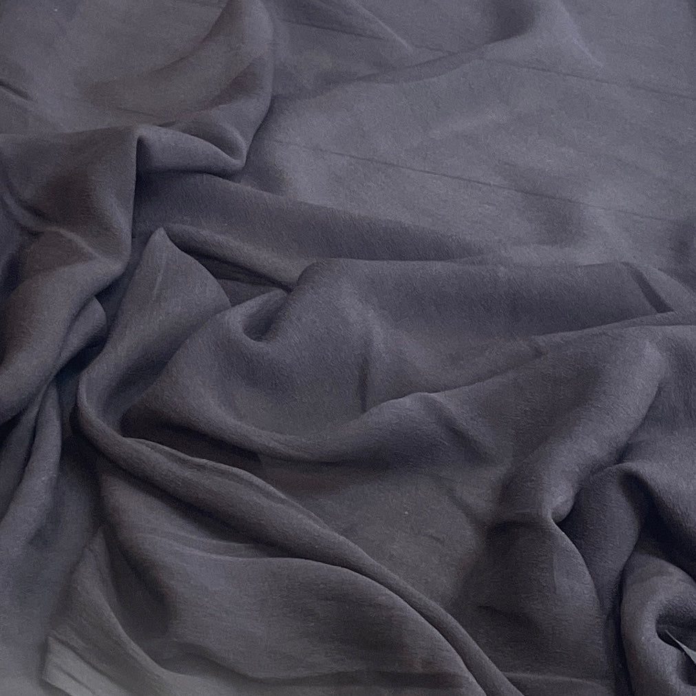 Deep plum Hand Woven Silk