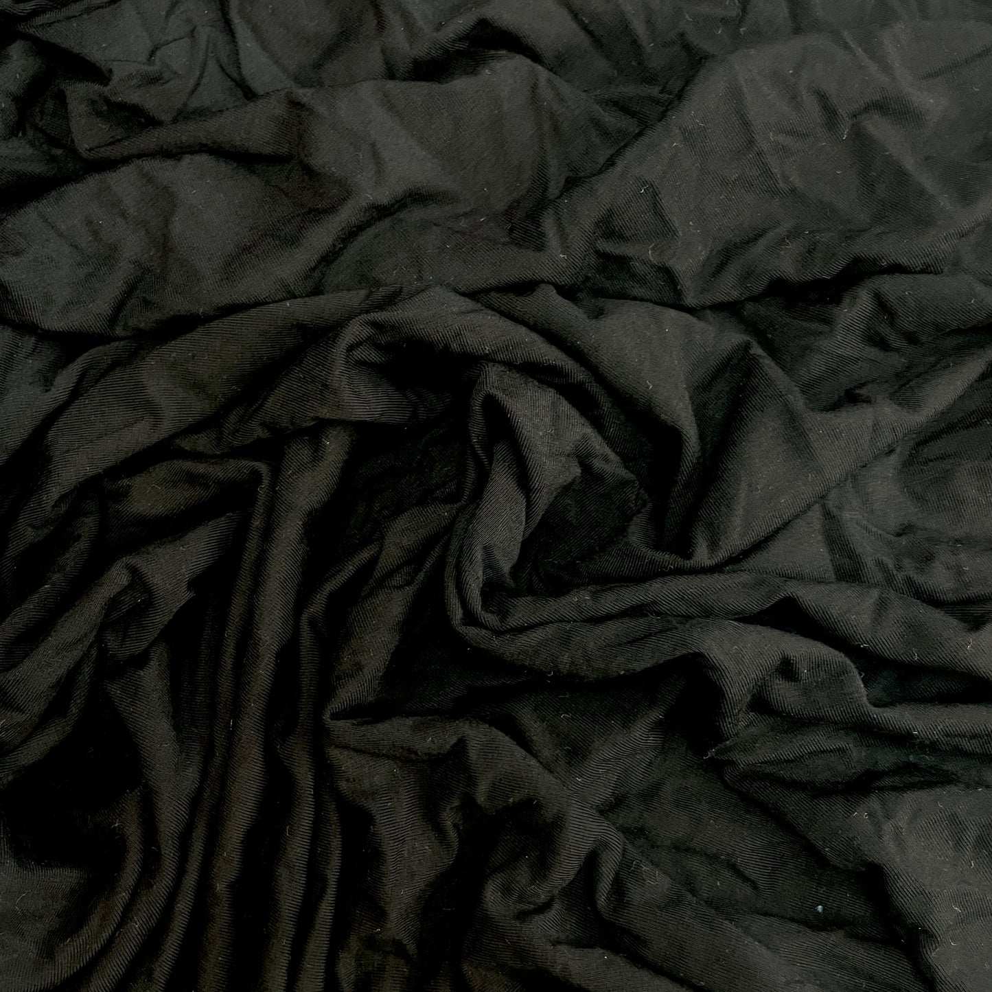Black Viscose Jersey