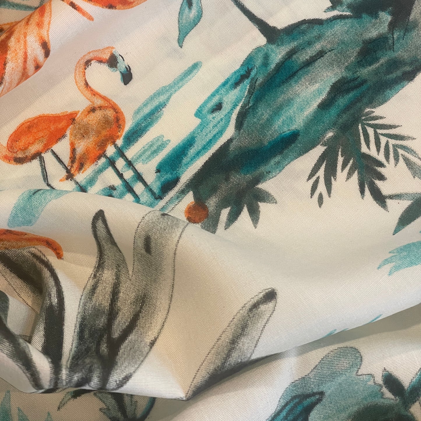 Flamingo sands viscose challis