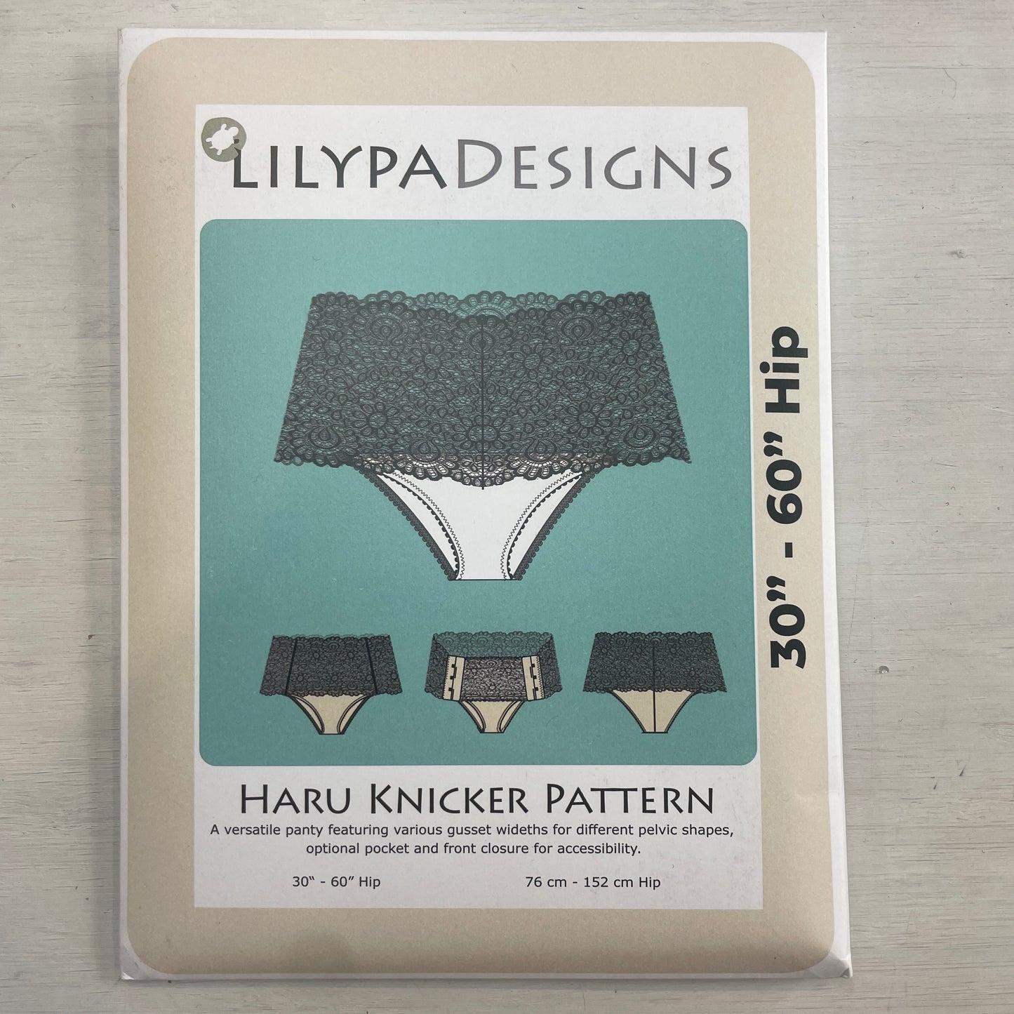 Lilypa Haru knickers paper pattern