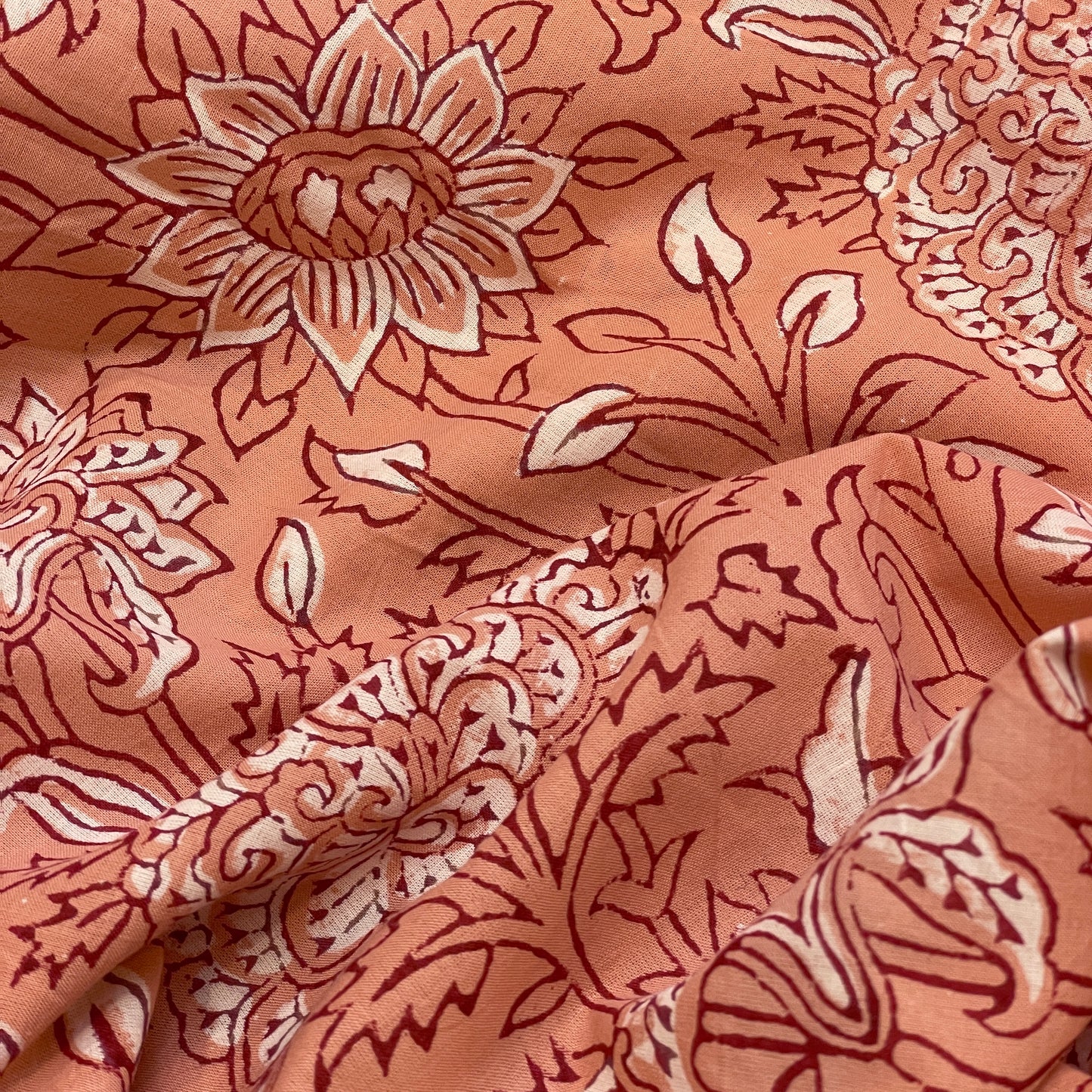 Jaigarh block print cotton voile