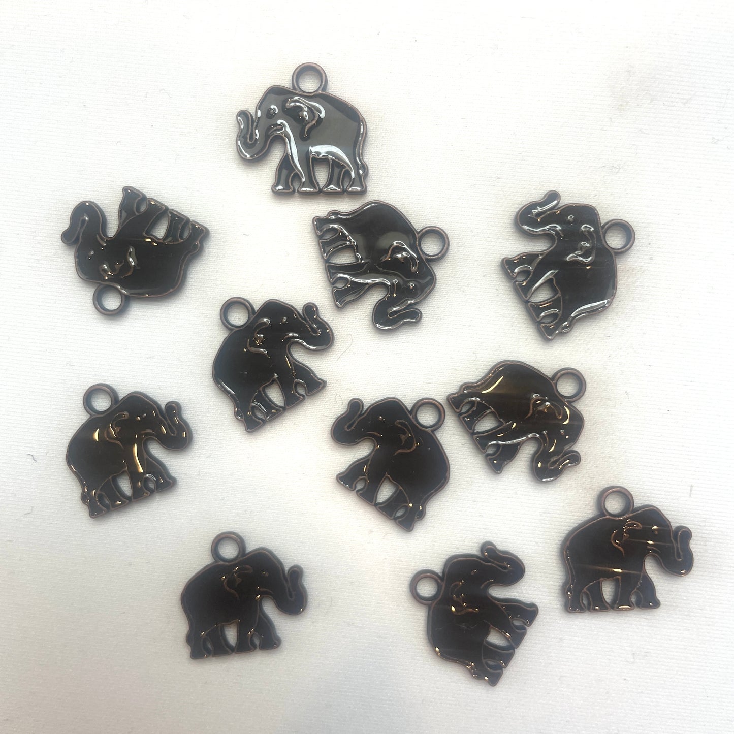 Chocolate elephant charm