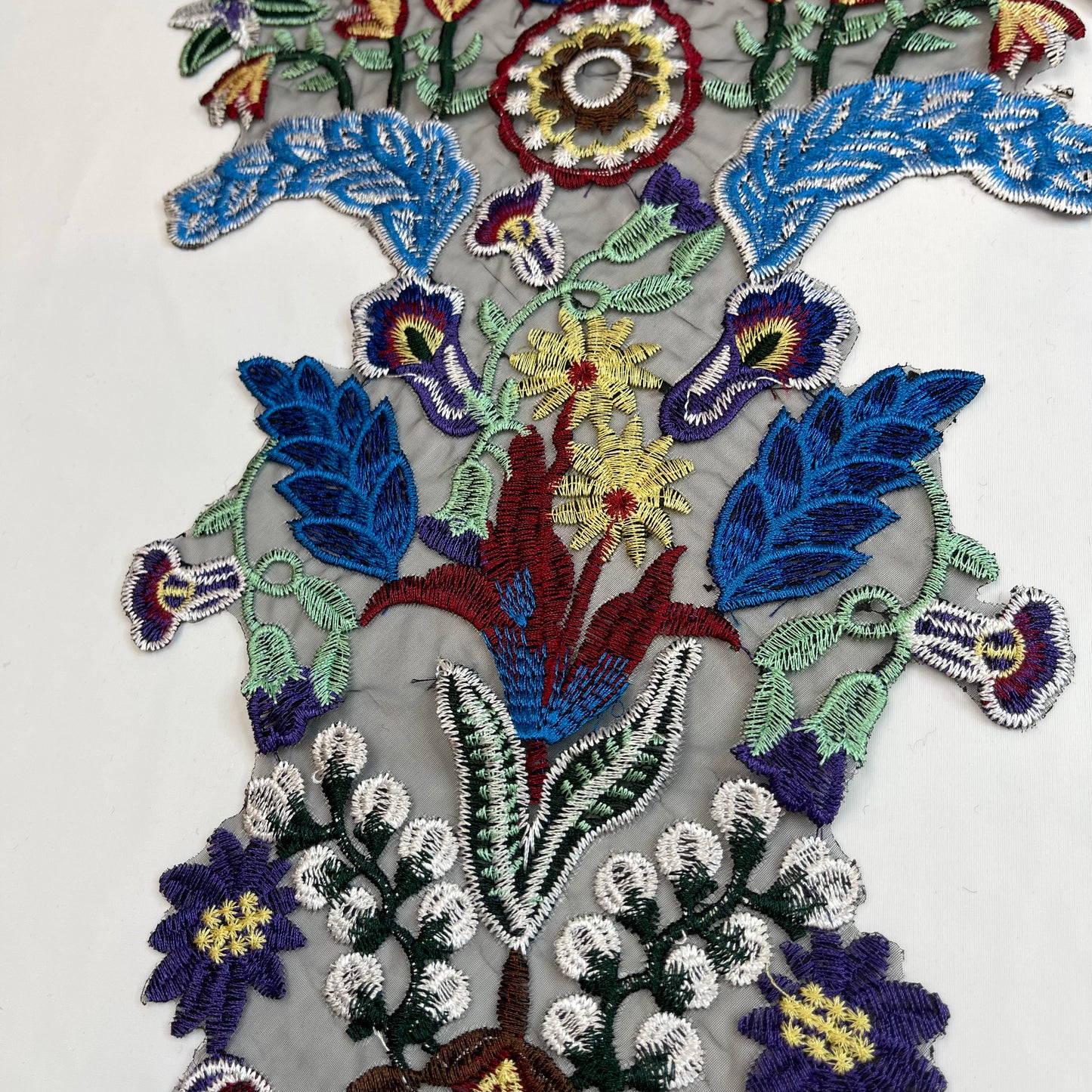 Botanicals Sew On Large Embroidered Motif