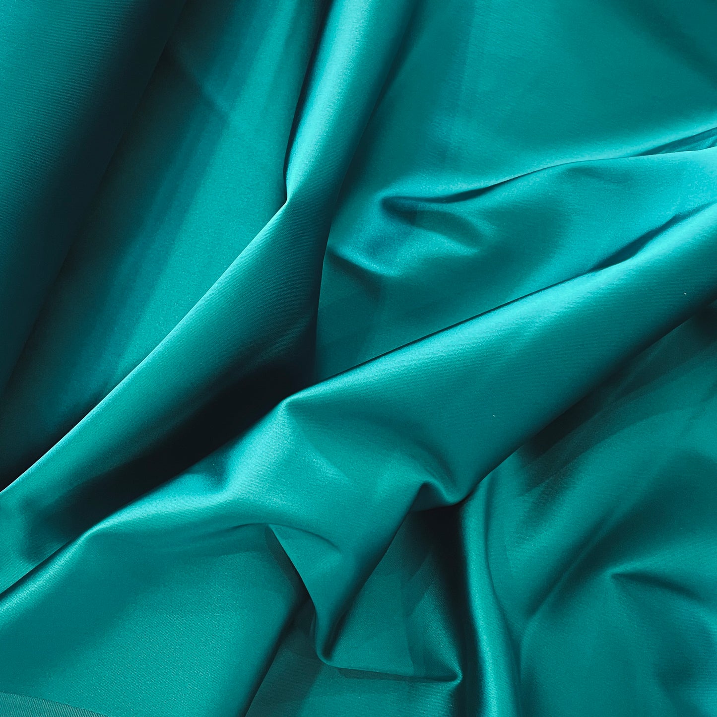 Jade stretch satin