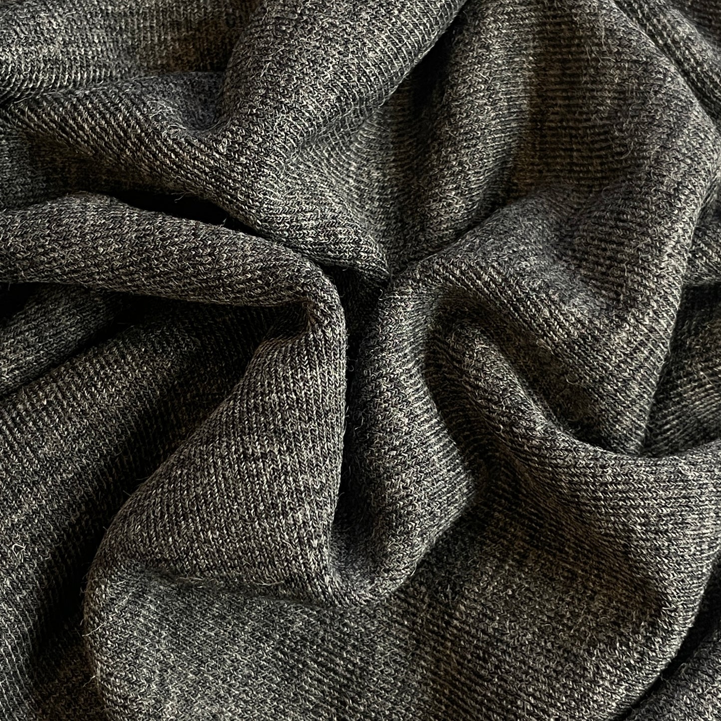 New York grey marle double knit