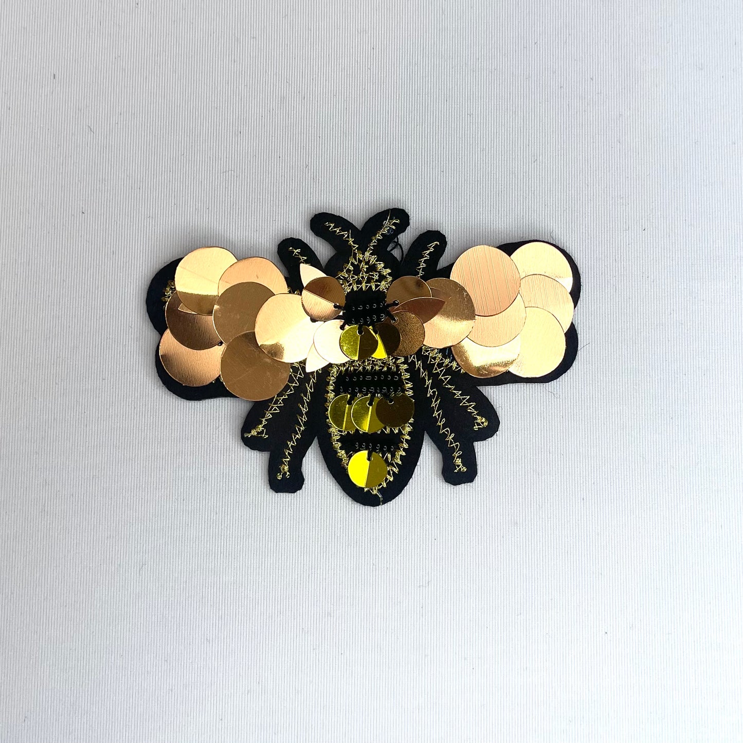 Golden Bee Iron-On Motif