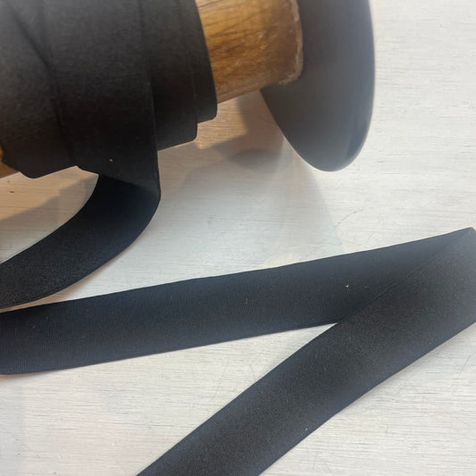 20mm black satin strapping