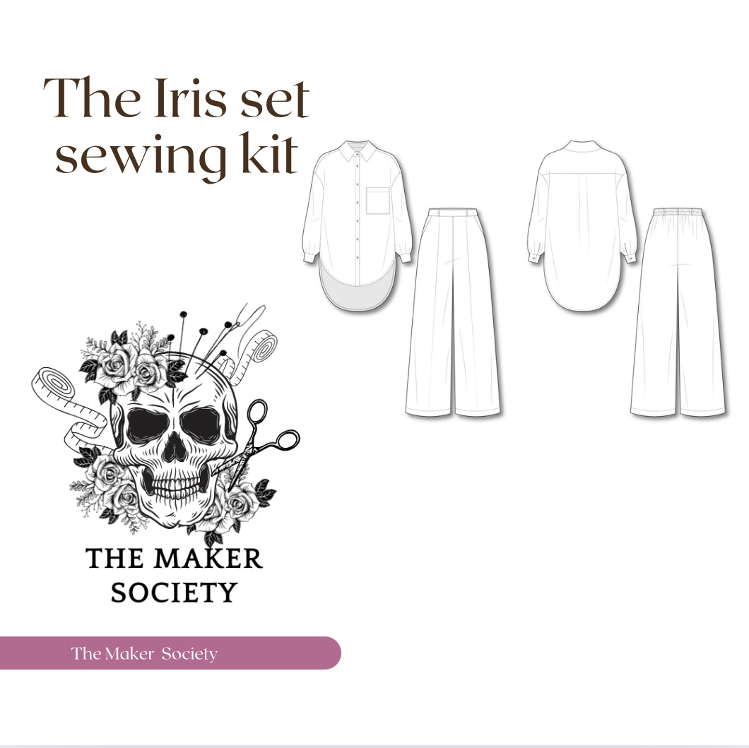 Maker society Iris set kit Arizona linen