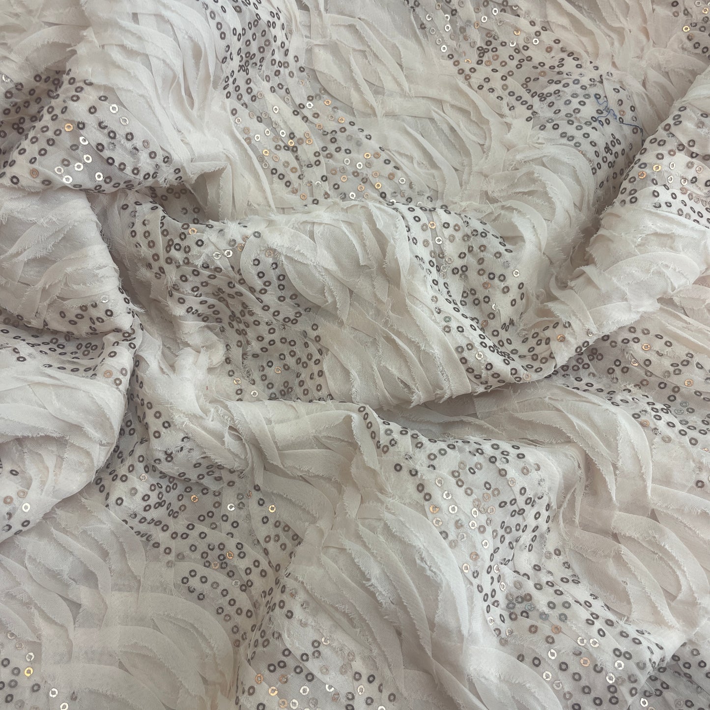 Lola pearl textured sequin Georgette