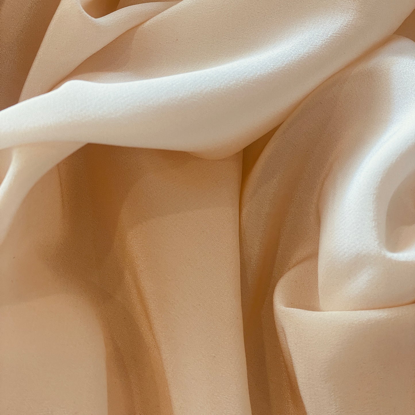 peaches and cream silk crepe de chine