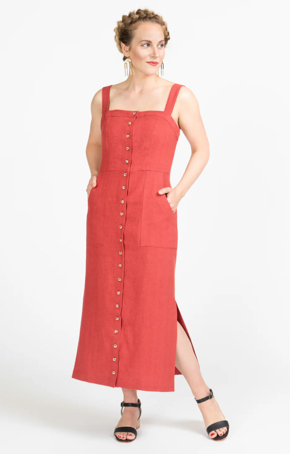 Closet core Fiona sun dress paper pattern