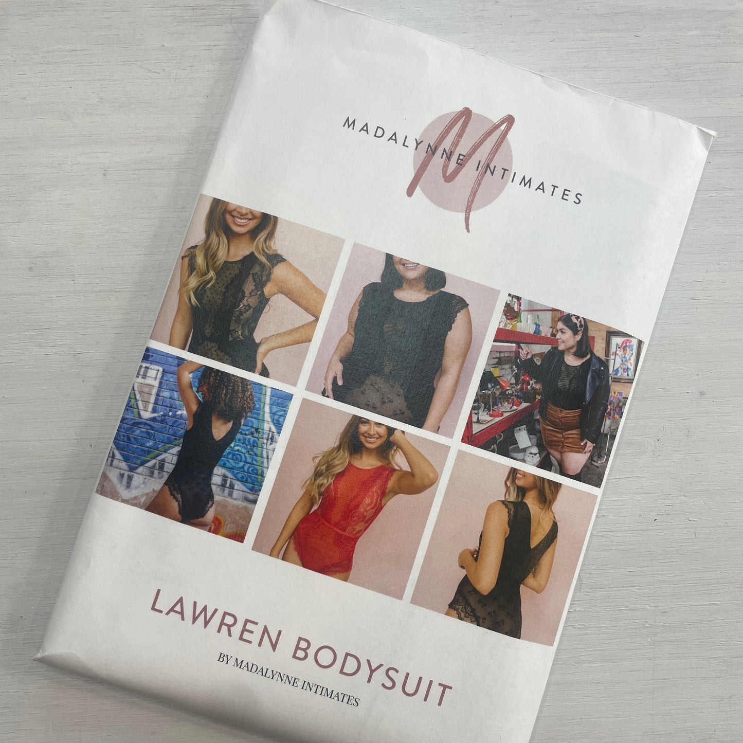 Madalynne intimates lawren bodysuit paper pattern