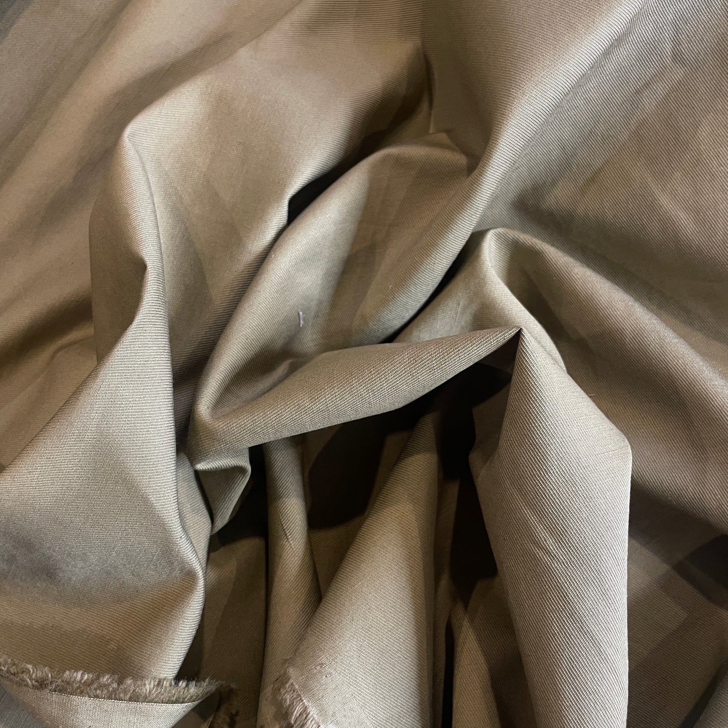 Coffee cotton Gaberdine
